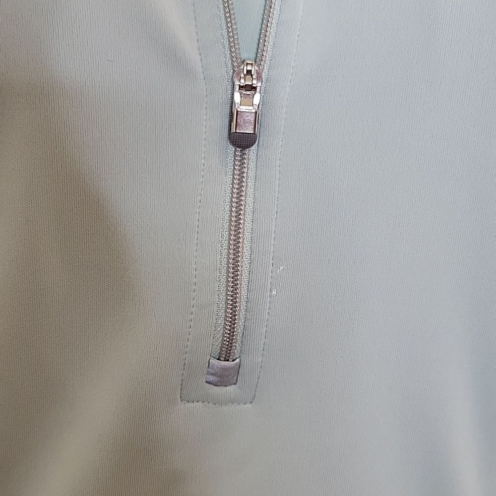 Athleta Blue and Gray Running 1/4 Zip Top Size XS - Picture 3 of 6